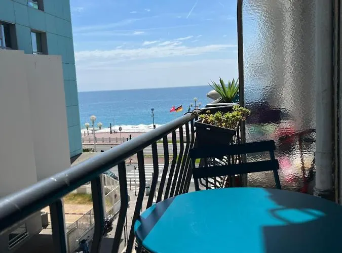 Nice Booking - L\'Emeraude Balcon Vue Mer